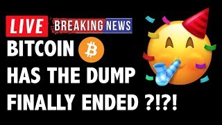 🎉 has the bitcoin (btc) dump finally ended?! - crypto market trading analysis & cryptocurrency news 🎉 has the bitcoin (btc) dump finally ended?! - crypto market trading analysis & cryptocurrency news