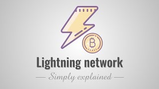 Bitcoin's lightning network, simply explained! Bitcoin's lightning network, simply explained!