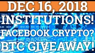 Institutional investors are buying the dip! Facebook cryptocurrency? Bitcoin btc price + news 2018 Institutional investors are buying the dip! Facebook cryptocurrency? Bitcoin btc price + news 2018