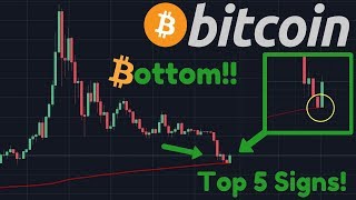 Top 5 signs bitcoin has bottomed out!! Top 5 signs bitcoin has bottomed out!!