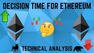 It's decision time for ethereum - bullish or bearish? (eth technical analysis) It's decision time for ethereum - bullish or bearish? (eth technical analysis)