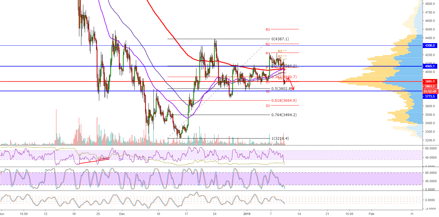 Bitcoin market update 10. 01. 2019 Bitcoin market update 10. 01. 2019