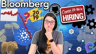 The future of blockchain jobs, cardano most active coin of 2018, and bloomberg predicts recession?! The future of blockchain jobs, cardano most active coin of 2018, and bloomberg predicts recession?!
