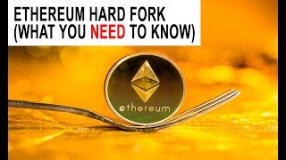 Ethereum hard fork (what you need to know... ) Ethereum hard fork (what you need to know... )