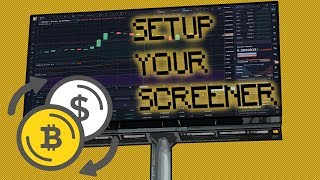 Cryptocurrency trading - setup your screener | trading view Cryptocurrency trading - setup your screener | trading view