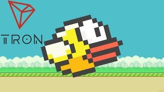 Playing tron flappy bird game | blockchain dapp game Playing tron flappy bird game | blockchain dapp game