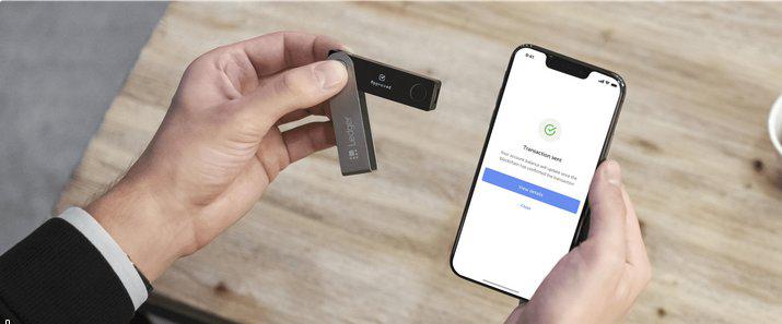 New ledger nano x can pair with iphone via bluetooth New ledger nano x can pair with iphone via bluetooth
