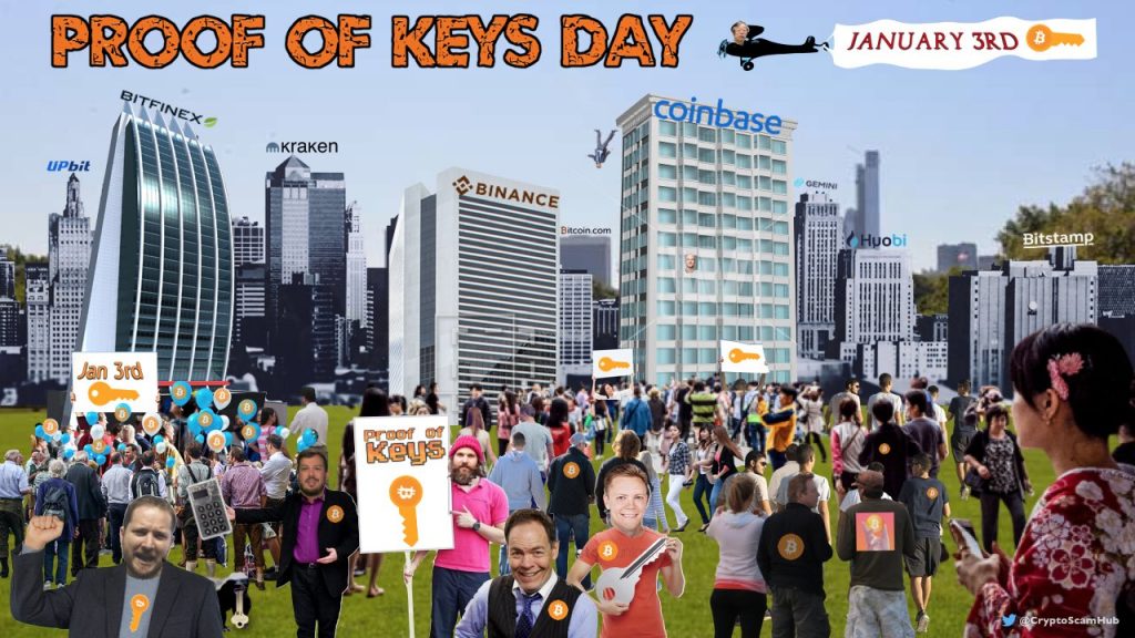 Bitcoin’s proof of keys day begins with industry-wide support Bitcoin’s proof of keys day begins with industry-wide support