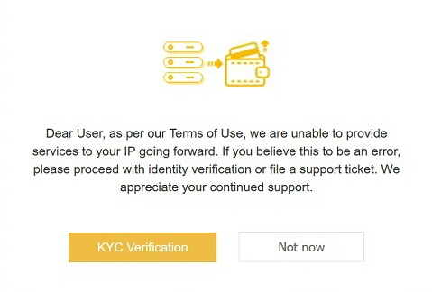 Thousands of banned binance customers remain cut off by the exchange Thousands of banned binance customers remain cut off by the exchange