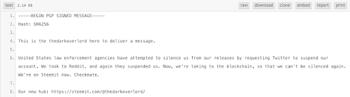 Immutability questioned after steemit blog bans 9/11 blackmailer’s account Immutability questioned after steemit blog bans 9/11 blackmailer’s account