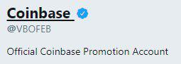 Feb’s hacked twitter account impersonating a coinbase promotion account, jan. 9 Hackers turn twitter of belgian non-profit into fake coinbase promo account