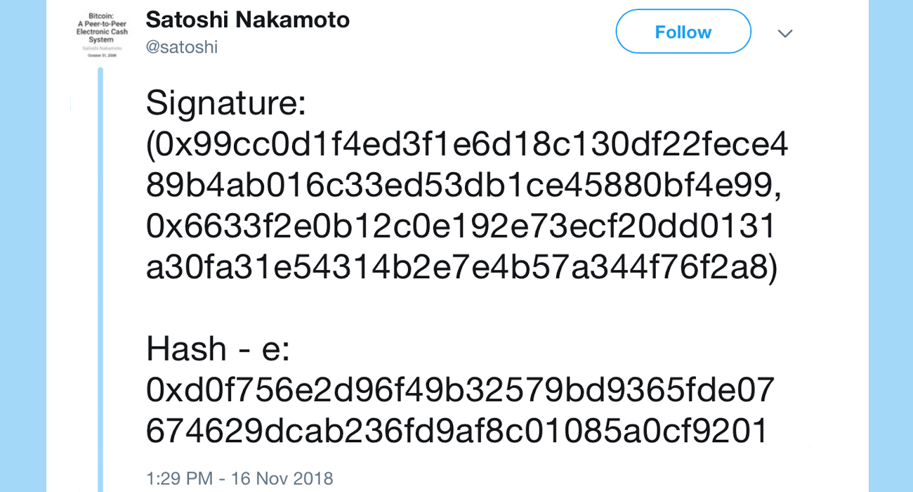 This ‘faketoshi’ signature tool allows anyone to become satoshi nakamoto This ‘faketoshi’ signature tool allows anyone to become satoshi nakamoto