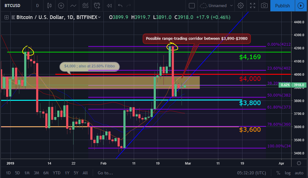 Bitcoin, ether, and xrp weekly market update february 28, 2019 Btc price movement chart