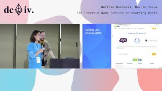 Ens ethereum name service on-boarding booth (devcon4) Ens ethereum name service on-boarding booth (devcon4)
