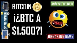 Análisis bitcoin/btc - ¡¿bitcoin a $1500? ¡ Análisis bitcoin/btc - ¡¿bitcoin a $1500? ¡
