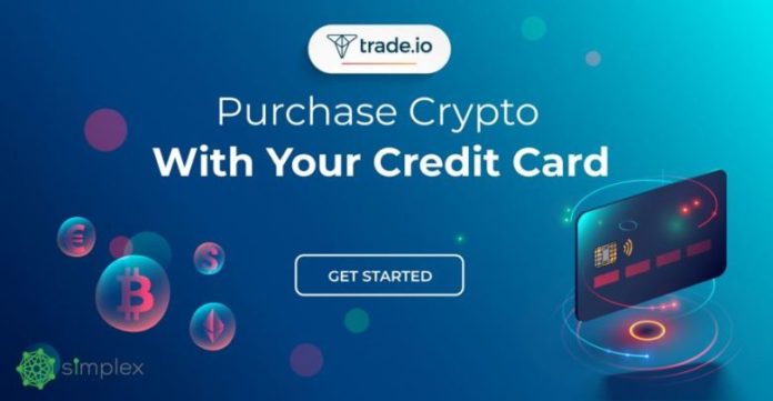 Trade. Io credit card Fiat to crypto now available with trade. Io credit card