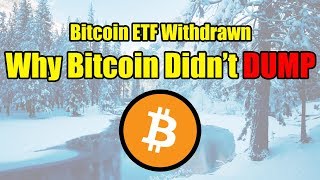 Why bitcoin didn't dump after etf withdraw - bitcoin and cryptocurrency news Why bitcoin didn't dump after etf withdraw - bitcoin and cryptocurrency news