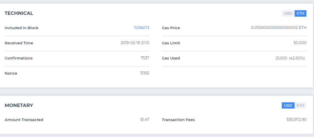Cheap fees are sooo 2018! Somebody paid over half a million usd in fees to send 22 bucks worth of eth Cheap fees are sooo 2018! Somebody paid over half a million usd in fees to send 22 bucks worth of eth
