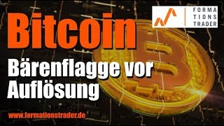 Bitcoin: bärenflagge vor auflösung Bitcoin: bärenflagge vor auflösung