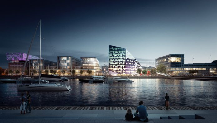 Smartcity. Jpeg Brattørkaia in trondheim will soon be norway’s most high-tech urban area