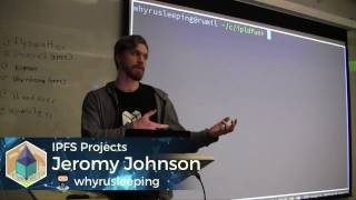 Jeromy johnson shares ipfs blockchain fun Jeromy johnson shares ipfs blockchain fun