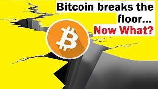 Bitcoin breaks the floor... How bad is this? Bitcoin breaks the floor... How bad is this?