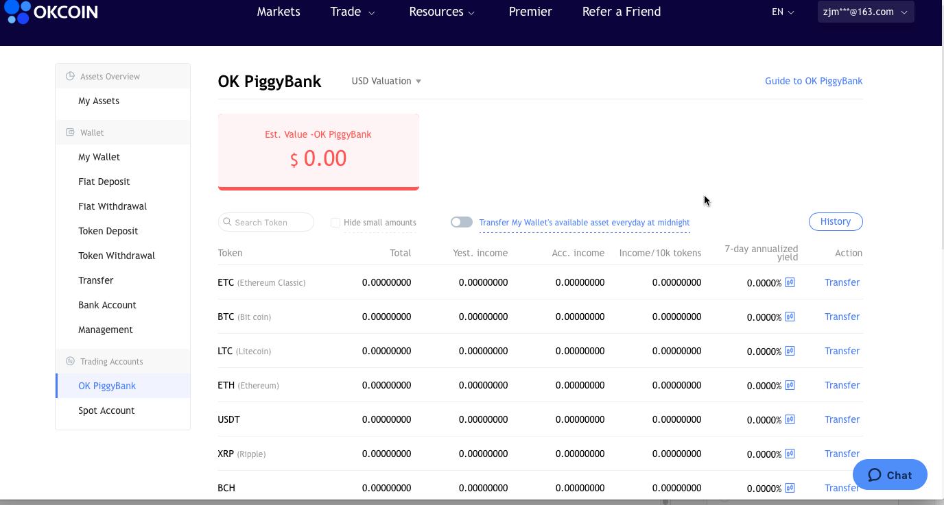 Crypto exchange okcoin launches ‘piggybank’ enabling users to earn interest Crypto exchange okcoin launches ‘piggybank’ enabling users to earn interest
