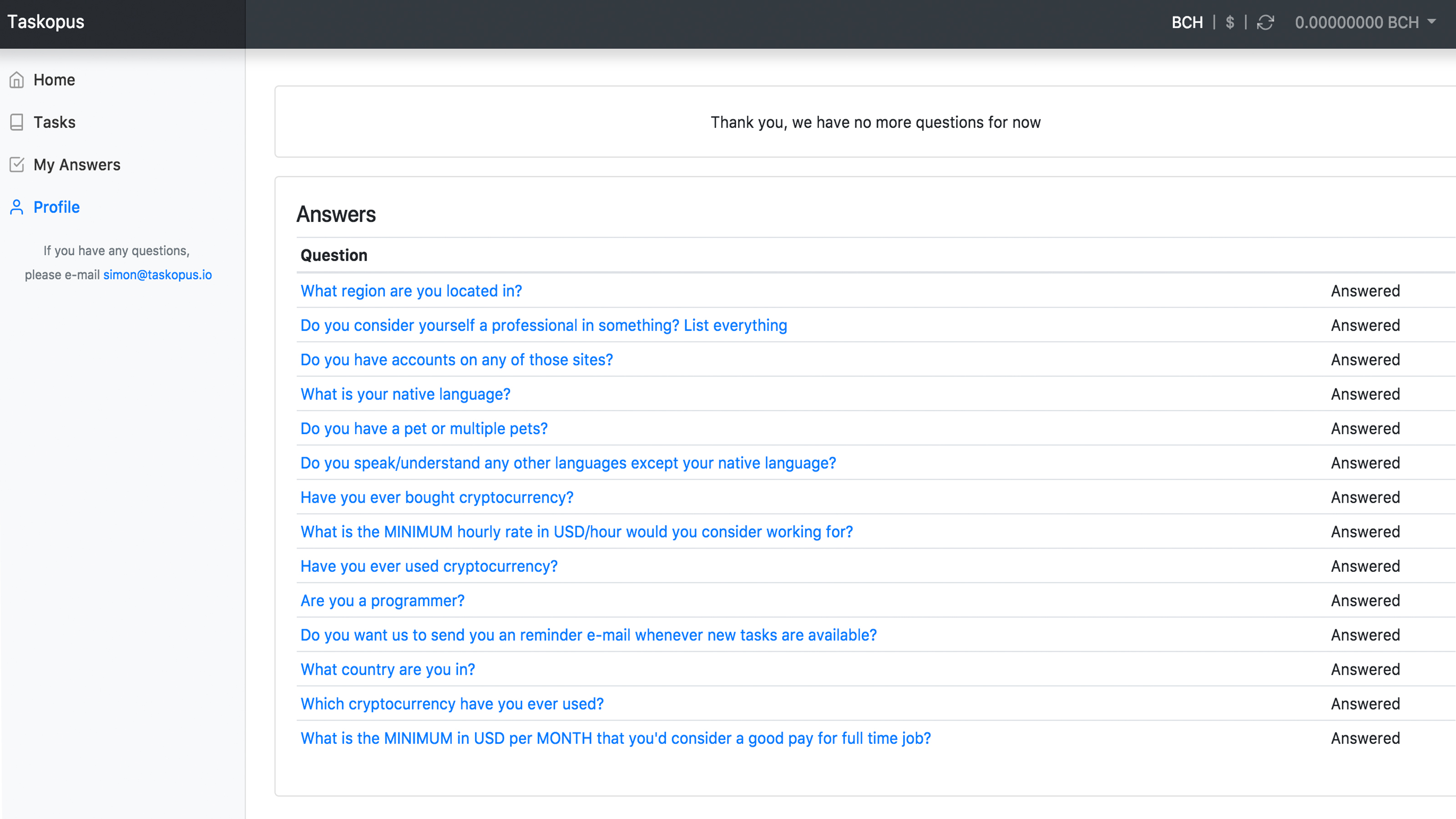 Developer launches mturk alternative 'taskopus' powered by bitcoin cash Developer launches mturk alternative 'taskopus' powered by bitcoin cash