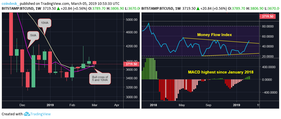 Bitcoin seeking gains after retaking key price support Bitcoin seeking gains after retaking key price support