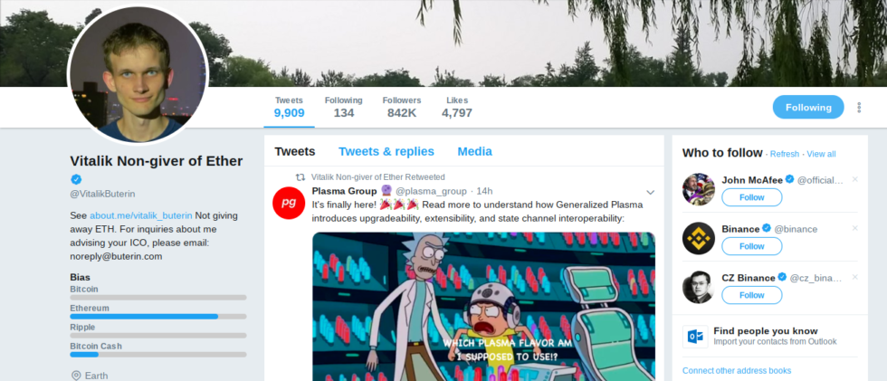 New chrome extension exposes twitter users’ cryptocurrency bias New chrome extension exposes twitter users’ cryptocurrency bias