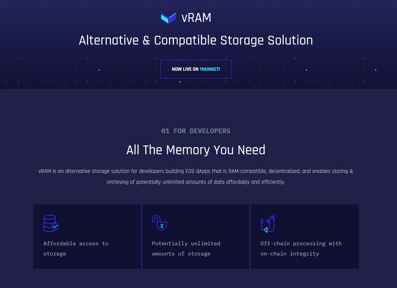 Liquidapps & the dapp network: promoting mass scale adoption of decentralized applications Vram
