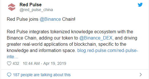 Binance chain launch sees developers and entrepreneurs reconsidering ethereum Binance chain launch sees developers and entrepreneurs reconsidering ethereum
