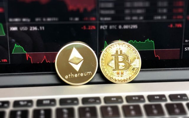 Pexels-bitcoin-ethereum-laptop-640x400. Jpg Ethereum price analysis: eth shadowing bitcoin price action