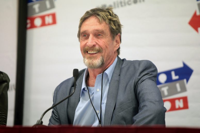 Mcafee announces his bitcoin debit card could be released soon Mcafee announces his bitcoin debit card could be released soon