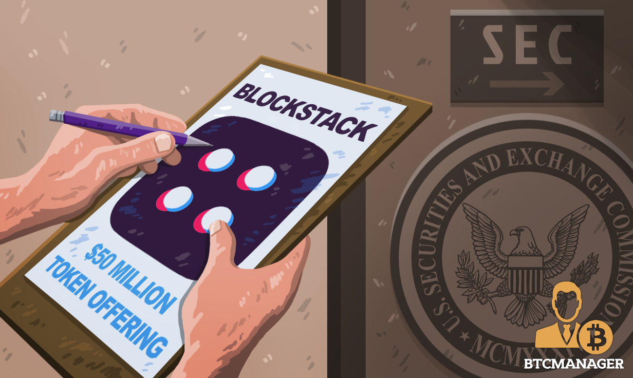 Blockstack files for $50 million sec-regulated token offering Blockstack files for $50 million sec-regulated token offering