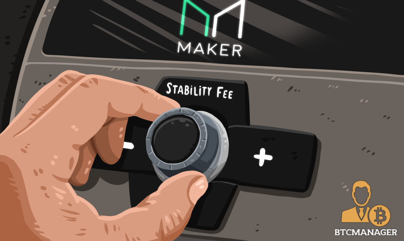 Makerdao proposes 17. 5 percent stability fee decrease Makerdao proposes 17. 5 percent stability fee decrease