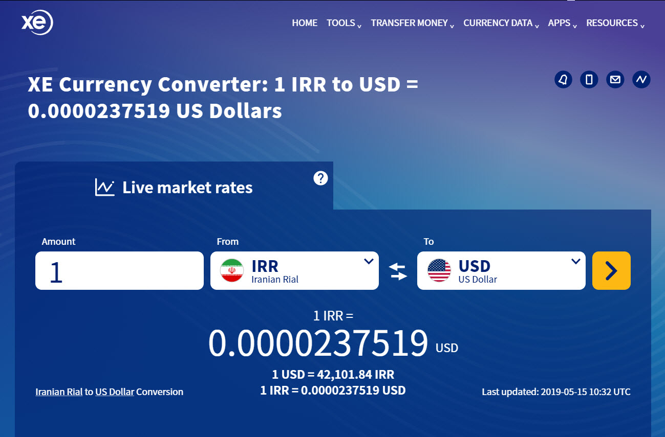 The tiniest fraction of a bitcoin is now worth more than 3 fiat currencies Iranian rial to usd