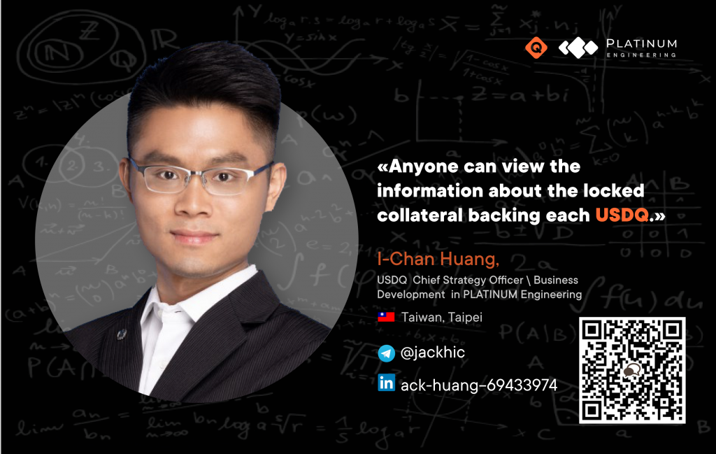 Usdq smart contract is revealed by platinum engineering Usdq smart contract is revealed by platinum engineering