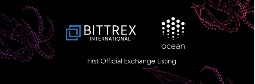 Ocean protocol is now trading on bittrex international after raising $6 million in initial exchange offering Ocean protocol is now trading on bittrex international after raising $6 million in initial exchange offering