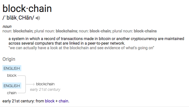 Bitcoin and blockchain: the tangled history of two tech buzzwords Google, blockchain