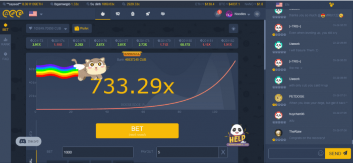 Taking crypto gambling to another level Taking crypto gambling to another level