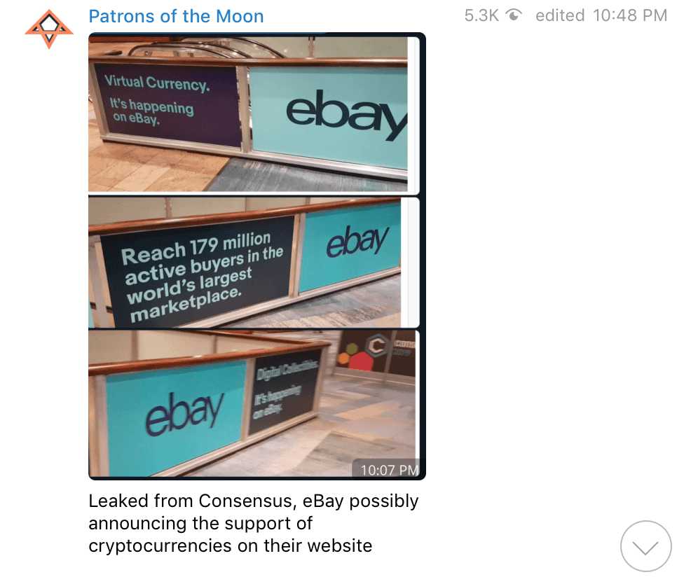 Ebay accepts crypto? New york ads hint at huge mainstream breakthrough Ebay accepts crypto? New york ads hint at huge mainstream breakthrough