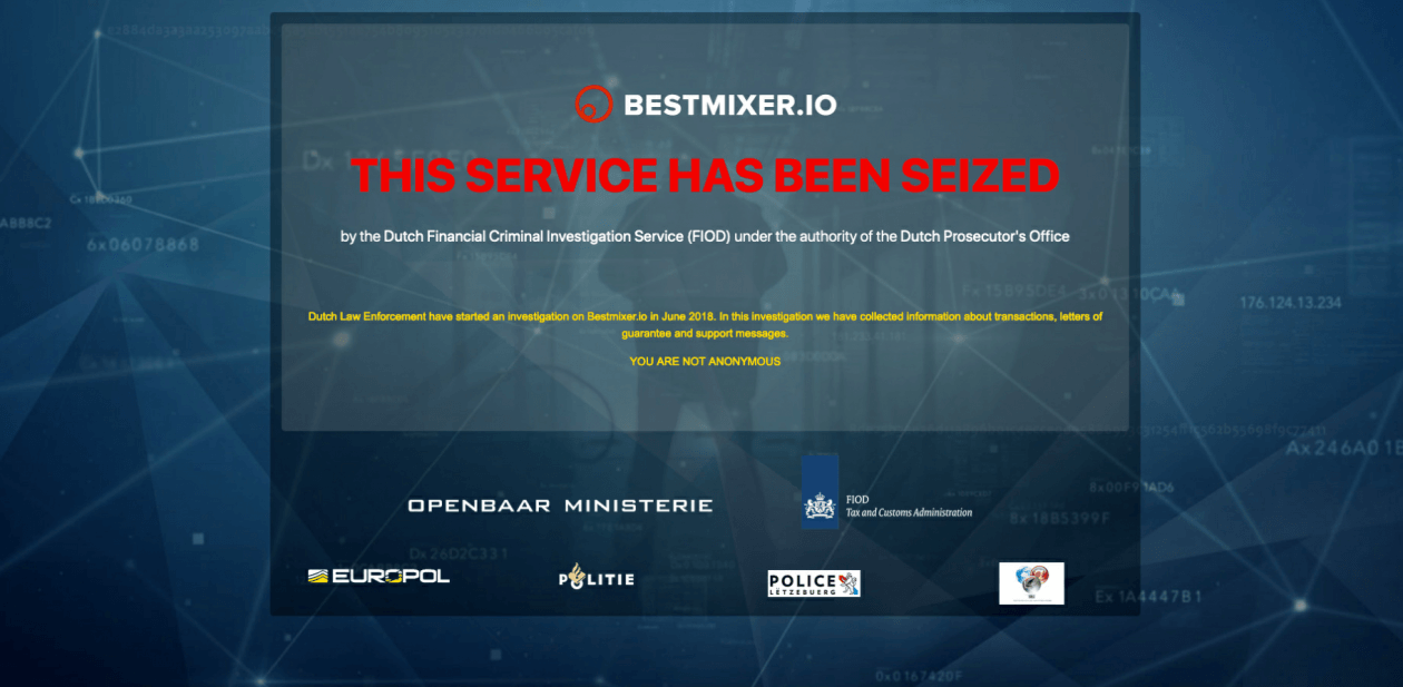 Europol ends cryptocurrency mixer behind $200 million bitcoin laundering scheme Bitmixer, bitcoin, europol