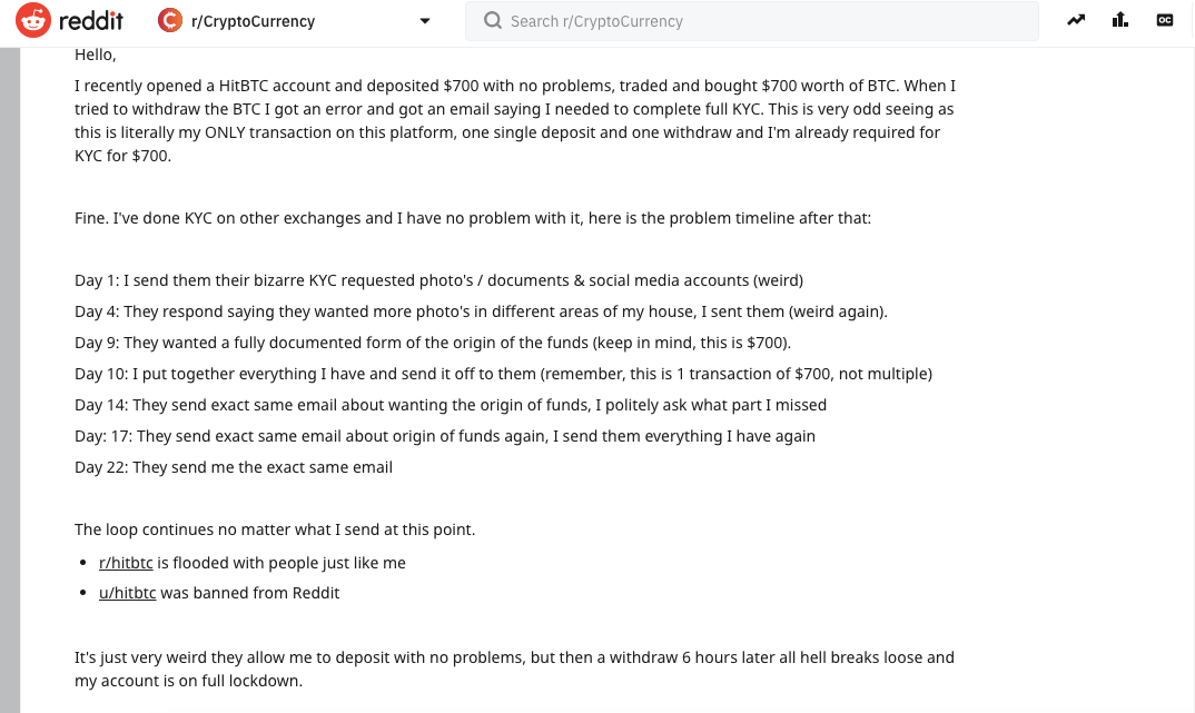 Don’t lose your crypto! 3 ways dexs keep your funds super safe Reddit user detailing a horrible experience