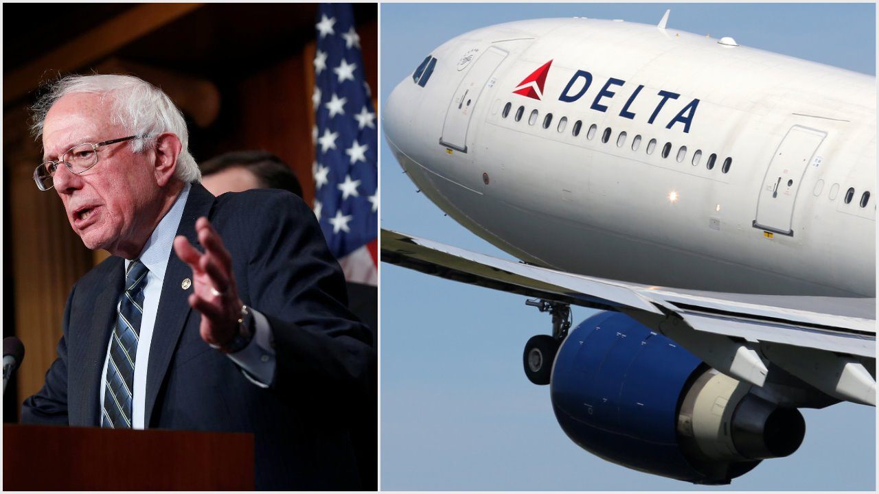 Bernie sanders slams delta air lines on pay, company’s ceo claps back Bernie sanders slams delta air lines on pay, company’s ceo claps back