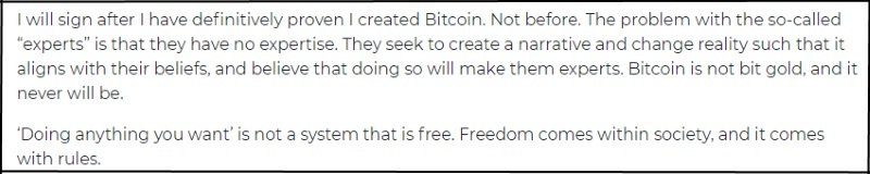 ‘bitcoin will disappear,’ craig wright rants in blistering ‘satoshi’ manifesto Craig wright satoshi nakamoto manifesto