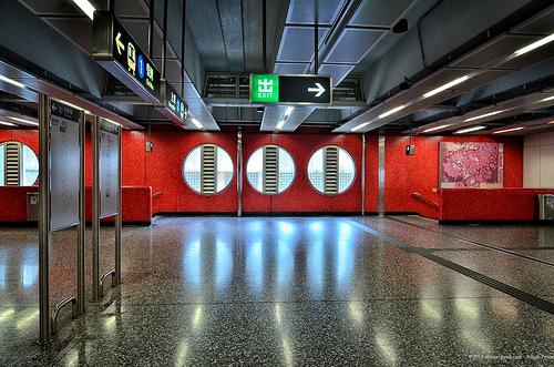 …and through the round window.... Tags