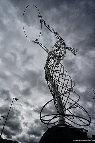 The doll on the ball - ask the thing with the ring... Tags