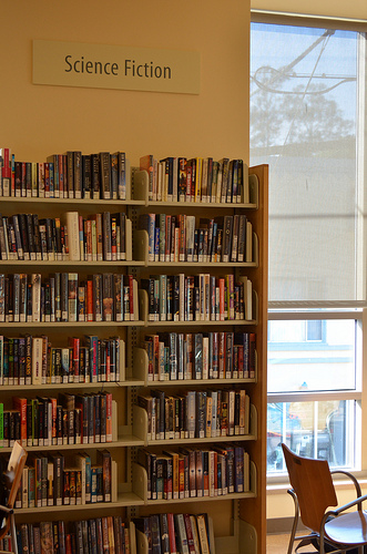 Science fiction section of glen park library where ross ulbricht aka dread pirate robert arrested allegedly for running the silk road website Tags