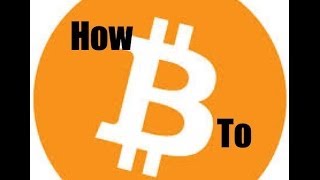 Bitcoin tutorial - how to get a wallet and your first bit coins Bitcoin tutorial - how to get a wallet and your first bit coins